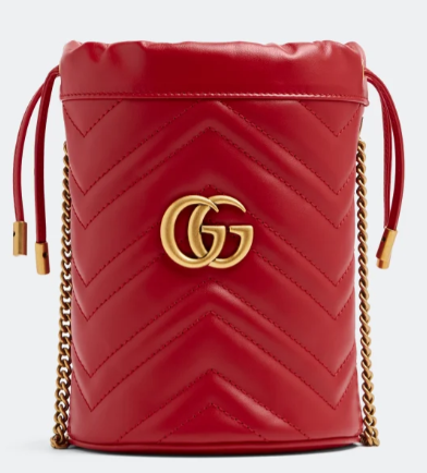 GUCCI GG Marmont mini bucket bag