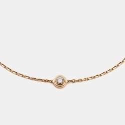 Cartier D'amourDiamond 18k Rose Gold XS Model Bracelet