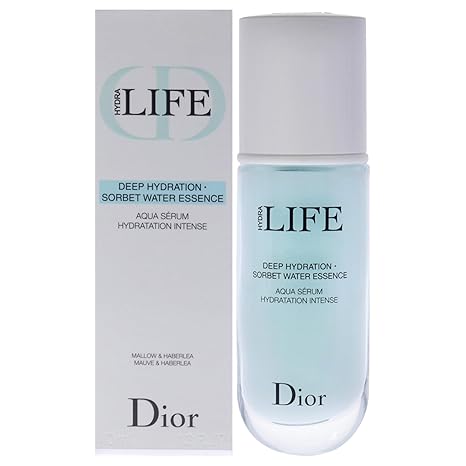 Dior Hydra Life Deep Hydration Sorbet Water Essence Serum for Women, 1.3 Ounce