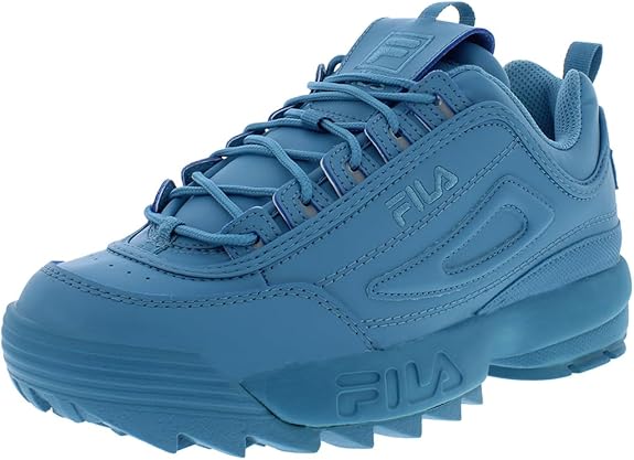 Fila Women's Disruptor II Premium Comfortable Sneakers, Pglo, 8