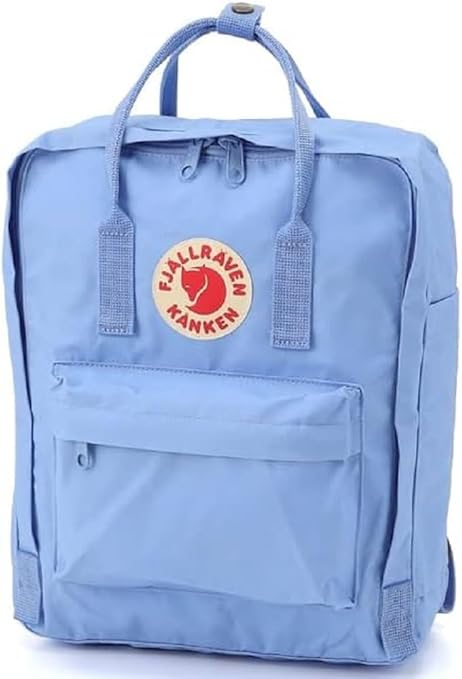 Fjällräven Kånken Unisex Travel Backpack - Side Slip Pocket - Adjustable Shoulder Straps - Dual Top Handles Ultramarine One Size One Size