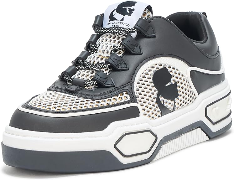 KARL LAGERFELD Women's Colden Everyday Lace Up Sneaker