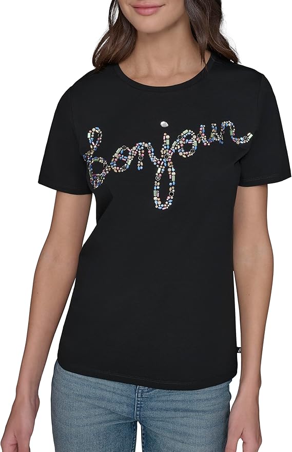 KARL LAGERFELD Womens Soft Everyday Essential Casual T-Shirt