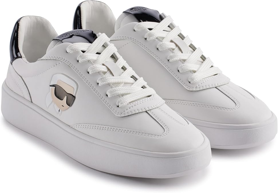 Karl Lagerfeld Women's Sumava Everyday Karl Head Lace Up Sneaker