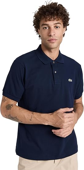 Lacoste Mens Legacy Short Sleeve L.12.12 Pique Polo Shirt