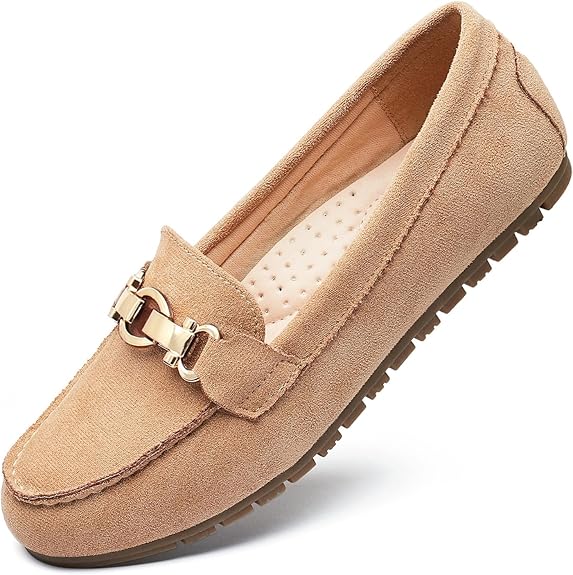 Loafers for Women Business Casual Shoes Comfortable & Lightweight Penny Loafers Slip On Work Flats
