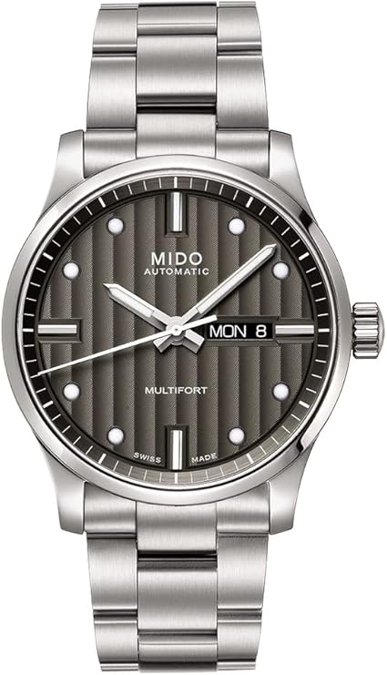 MIDO Multifort Gent - Swiss Automatic Watch for Men - Anthracite Dial - Case 42mm - M0054301106180