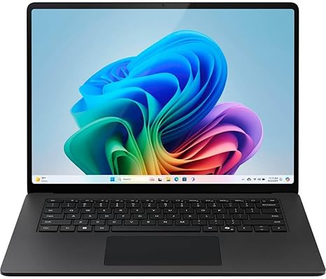 Microsoft Surface Laptop (2024), Windows 11 Copilot+ PC, 15" Touchscreen Display, Snapdragon X Elite (12 core), 32GB RAM, 1TB SSD Storage, Black