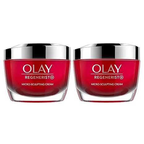 Olay Regenerist + Micro Sculpting Cream, 1.7 Ounce (Pack of 2)