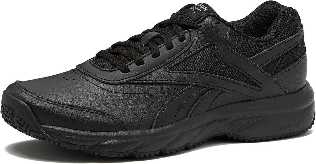 Reebok Work N Cushion Non Slip Work Shoes for Men, Black or White Safety Sneakers