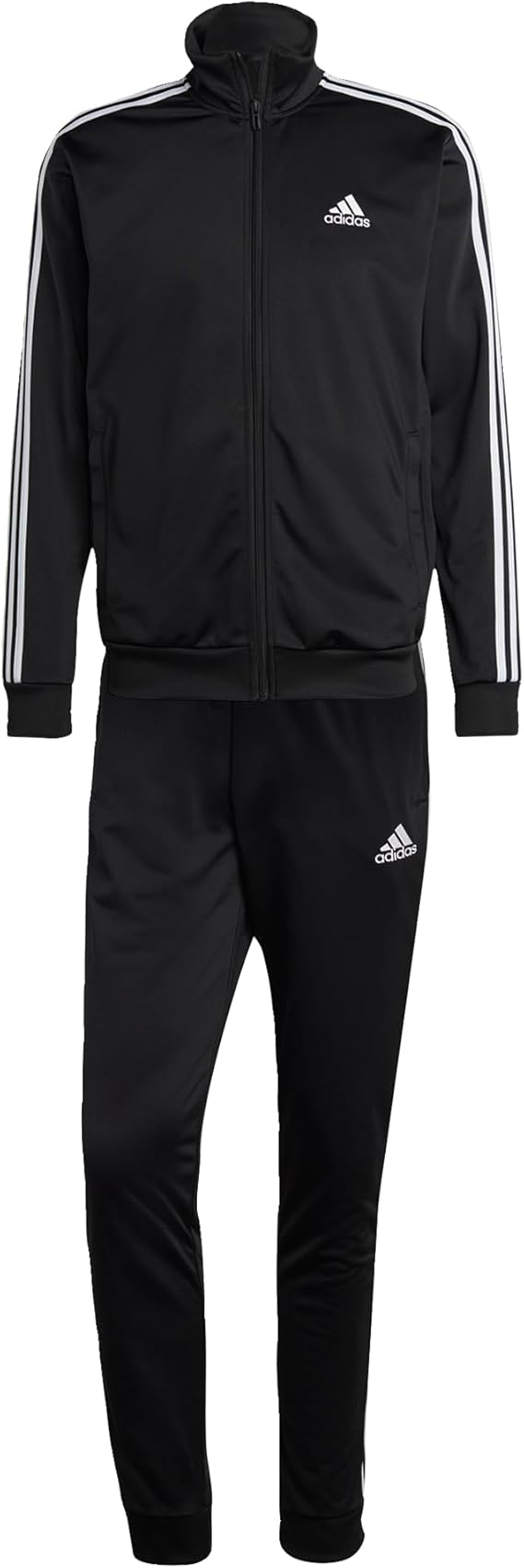 adidas Men's Basic 3-Stripes Tricot Track Suit