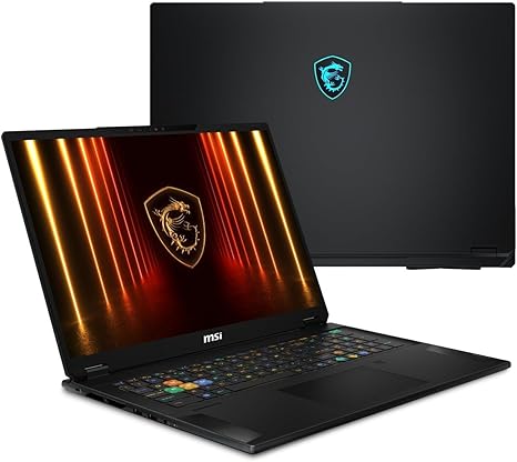 EXCaliberPC [2025] MSI Stealth 18 HX AI A2XWHG-029US (Intel Core Ultra 9 275HX, 64GB DDR5 RAM, 2TB NVMe SSD, NVIDIA GeForce RTX 5070Ti, 18" QHD+ 240Hz, Windows 11 Pro) Gaming Laptop