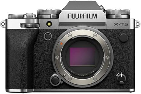 FUJIFILM X-T5 Mirrorless Digital Camera Body - Silver