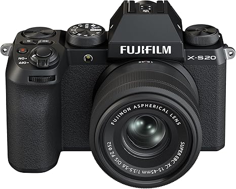 Fujifilm Fujfilm X-S20 Mirrorless Digital Camera XC15-45mm Lens Kit