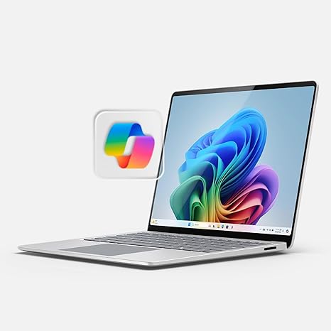 Microsoft Surface Laptop (2024), Windows 11 Copilot+ PC, 13.8" Touchscreen Display, Snapdragon X Elite (12 core), 16GB RAM, 512GB SSD Storage, Platinum