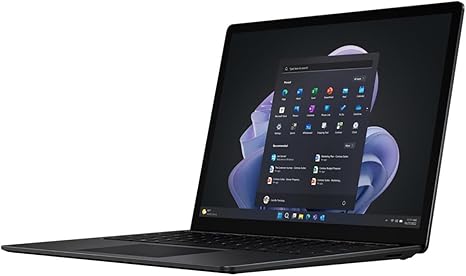 Microsoft Surface Laptop 5 13.5" Touchscreen Notebook - 2256 x 1504 - Intel Core i7 12th Gen i7-1265U - Intel Evo Platform - 16 GB Total RAM - 256 GB SSD - Matte Black (Renewed)