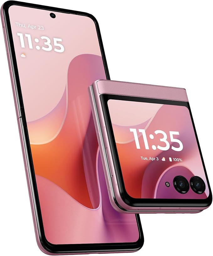 Motorola Razr 2025 | Unlocked | Made for US 8/256GB | 50MP Camera | Pantone Parfait Pink