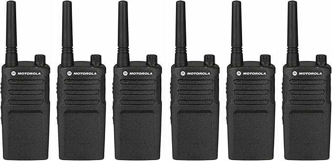 Motorola Solutions RMU2040 6-Pack Two-Way Radio Digital Non-Display 99 UHF Business Exclusive Frequencies