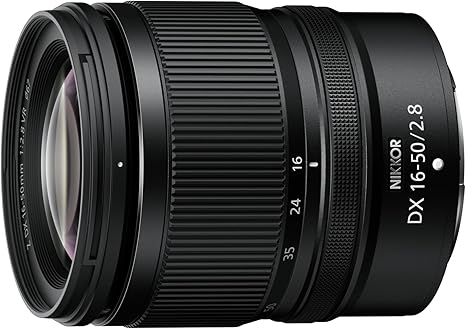 Nikon NIKKOR Z DX 16-50mm f/2.8 | Premium Constant F/2.8 Aperture Zoom Lens with Image stabilization for APS-C Size/DX Format Z Series mirrorless Cameras | Nikon USA Model