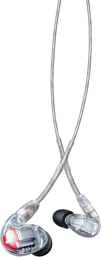 Shure SE846 Gen 2 Sound-Isolating Earphones with 64" Detachable Cable - Clear
