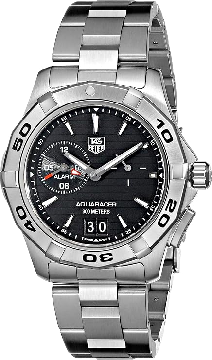 TAG Heuer Men's WAP111Z.BA0831 Aquaracer Black Dial Watch