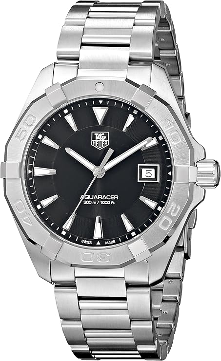 TAG Heuer Men's WAY1110.BA0910 300 Aquaracer Stainless Steel Watch