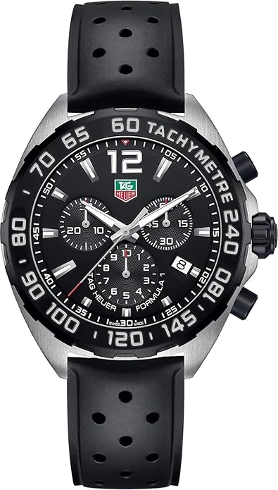 Tag Heuer Formula 1 Chronograph Black Dial Men's Watch CAZ1010.FT8024